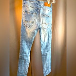 VoiJeansCo vintage wash skinny stretch jeans men’s